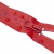 Молния водонепроницаемая PVC Т-7, 20 см, неразъемная, цвет (820)-красный - купить в Новочебоксарске. Цена: 21.56 руб.