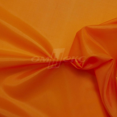 Ткань  подкладочная, Таффета 170Т цвет оранжевый 021С, шир. 150 см - купить в Новочебоксарске. Цена 43.06 руб.