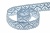 Тесьма кружевная 0621-1346А, шир. 13 мм/уп. 20+/-1 м, цвет 132-голубой - купить в Новочебоксарске. Цена: 569.26 руб.