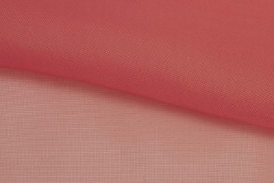 Портьерный капрон 15-1621, 47 гр/м2, шир.300см, цвет т.розовый - купить в Новочебоксарске. Цена 137.27 руб.