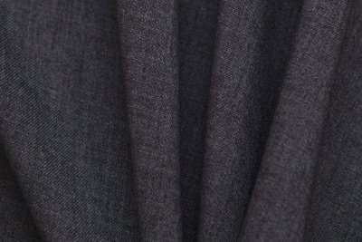 Костюмная ткань с вискозой "Верона", 155 гр/м2, шир.150см, цвет т.серый - купить в Новочебоксарске. Цена 522.72 руб.