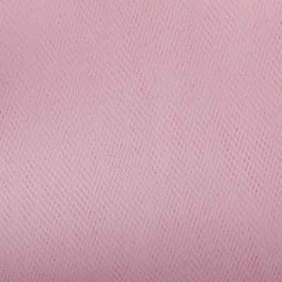 Фатин матовый 16-12, 12 гр/м2, шир.300см, цвет нежно-розовый - купить в Новочебоксарске. Цена 96.31 руб.