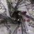 Сетка с вышивкой "Мадрид" 135 г/м2, 100% нейлон, ширина 130 см, Цвет 4/Черный - купить в Новочебоксарске. Цена 980 руб.