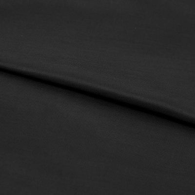 Ткань подкладочная Таффета, 48 гр/м2, шир.150см, цвет чёрный - купить в Новочебоксарске. Цена 54.64 руб.