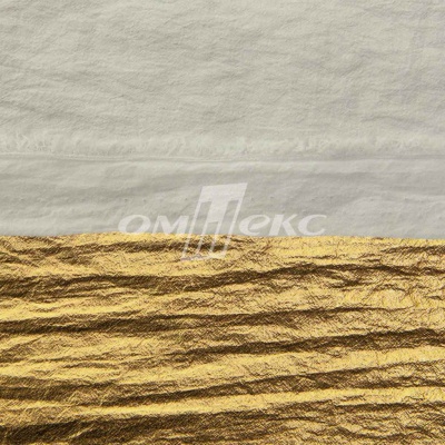 Текстильный материал "Диско"#1805 с покрытием РЕТ, 40гр/м2, 100% полиэстер, цв.5-золото - купить в Новочебоксарске. Цена 412.36 руб.
