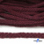 Шнур плетеный d-6 мм круглый, 70% хлопок 30% полиэстер, уп.90+/-1 м, цв.1070-бордовый - купить в Новочебоксарске. Цена: 588 руб.