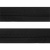 Рулонная молния с покрытием PVC спираль тип 3 (упак.270м) -черная с полосой СВО - купить в Новочебоксарске. Цена: 12.74 руб.
