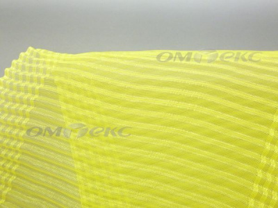Лента капроновая "Гофре", шир. 110 мм/уп. 50 м, цвет жёлтый - купить в Новочебоксарске. Цена: 33.37 руб.