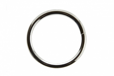 Кольцо металлическое d-3 х 32 мм, цв.-никель - купить в Новочебоксарске. Цена: 3.92 руб.