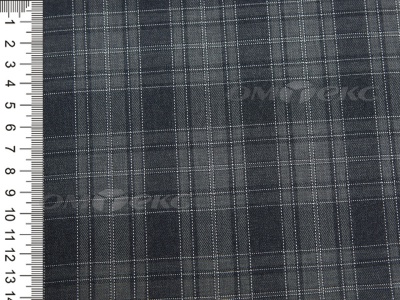 Ткань костюмная клетка 25235 2003, 185 гр/м2, шир.150см, цвет серый/сер - купить в Новочебоксарске. Цена 