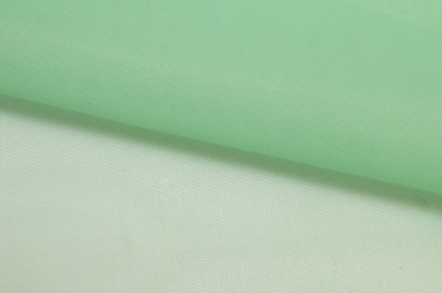 Портьерный капрон 13-6009, 47 гр/м2, шир.300см, цвет св.зелёный - купить в Новочебоксарске. Цена 143.68 руб.