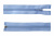 Спиральная молния Т5 351, 40 см, автомат, цвет св.голубой - купить в Новочебоксарске. Цена: 13.03 руб.