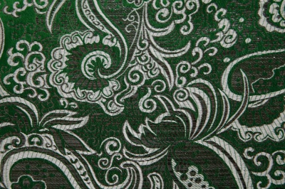 Ткань костюмная жаккард, 135 гр/м2, шир.150см, цвет зелёный№4 - купить в Новочебоксарске. Цена 441.94 руб.