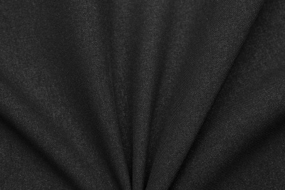 Ткань костюмная 24880 2022, 220 гр/м2, шир.150см, цвет чёрный - купить в Новочебоксарске. Цена 446.45 руб.