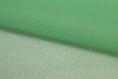 Портьерный капрон 15-6123, 47 гр/м2, шир.300см, цвет св.зелёный - купить в Новочебоксарске. Цена 137.27 руб.