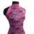 Кружевное полотно стрейч XD-WINE, 100 гр/м2, шир.150см, цвет розовый - купить в Новочебоксарске. Цена 1 869.99 руб.