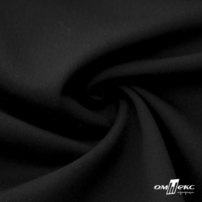 Ткань костюмная "Эльза" 80% P, 16% R, 4% S, 160 г/м2, шир.150 см, цв-черный #1 - купить в Новочебоксарске. Цена 332.71 руб.