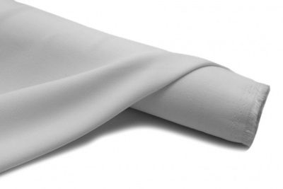 Костюмная ткань с вискозой "Бриджит", 210 гр/м2, шир.150см, цвет белый - купить в Новочебоксарске. Цена 570.73 руб.