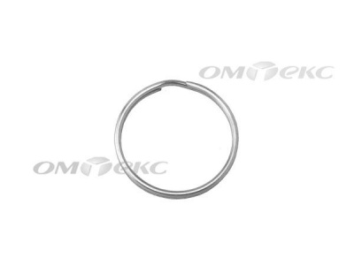 Кольцо металлическое d-20 мм, цв.-никель - купить в Новочебоксарске. Цена: 3.19 руб.
