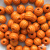 0309-Бусины деревянные "ОмТекс", 16 мм, упак.50+/-3шт, цв.003-оранжевый - купить в Новочебоксарске. Цена: 62.22 руб.