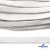 Шнур плетеный d-8 мм плоский, 70% хлопок 30% полиэстер, уп.85+/-1 м, цв.1018-белый - купить в Новочебоксарске. Цена: 735 руб.
