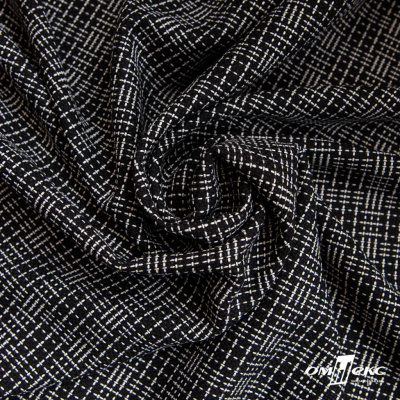 Ткань костюмная "Гарсия" 80% P, 18% R, 2% S, 335 г/м2, шир.150 см, Цвет черный - купить в Новочебоксарске. Цена 669.66 руб.