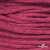 Шнур плетеный d-6 мм, 70% хлопок 30% полиэстер, уп.90+/-1 м, цв.1068-фуксия - купить в Новочебоксарске. Цена: 588 руб.