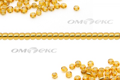 Бисер (SL) 11/0 ( упак.100 гр) цв.22 - золото - купить в Новочебоксарске. Цена: 53.34 руб.