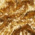 Сетка с пайетками №3, 188 гр/м2, шир.140см, цвет золотой - купить в Новочебоксарске. Цена 454.12 руб.