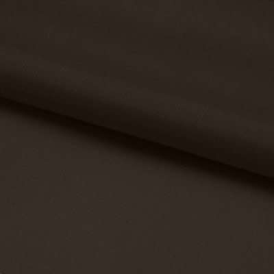 Ткань подкладочная Таффета 19-0712, антист., 54 гр/м2, шир.150см, цвет т.коричневый - купить в Новочебоксарске. Цена 65.53 руб.
