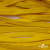 Шнур плетеный (плоский) d-12 мм, (уп.90+/-1м), 100% полиэстер, цв.269 - жёлтый - купить в Новочебоксарске. Цена: 8.62 руб.
