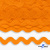 Тесьма вьюнчик 0381-0080, 8 мм/упак.33+/-1м, цвет 9511-оранжевый - купить в Новочебоксарске. Цена: 107.26 руб.