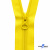 Спиральная молния Т5 131, 60 см, автомат, цвет жёлтый - купить в Новочебоксарске. Цена: 14.21 руб.