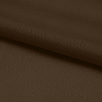 Ткань подкладочная Таффета 19-1020, антист., 53 гр/м2, шир.150см, цвет коричневый - купить в Новочебоксарске. Цена 57.16 руб.
