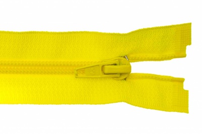 Спиральная молния Т5 131, 40 см, автомат, цвет жёлтый - купить в Новочебоксарске. Цена: 13.03 руб.