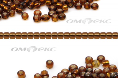 Бисер (SL) 11/0 ( упак.100 гр) цв.53 - коричневый - купить в Новочебоксарске. Цена: 53.34 руб.