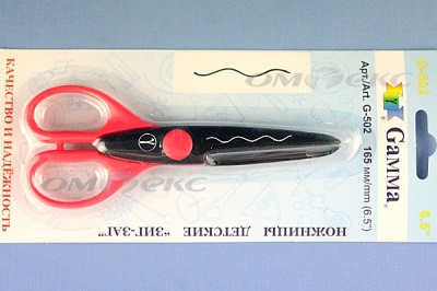Ножницы G-502 детские 165 мм - купить в Новочебоксарске. Цена: 292.21 руб.