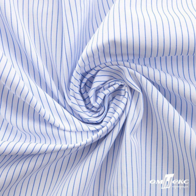 Ткань сорочечная Ронда, 115 г/м2, 58% пэ,42% хл, шир.150 см, цв.3-голубая, (арт.114) - купить в Новочебоксарске. Цена 306.69 руб.