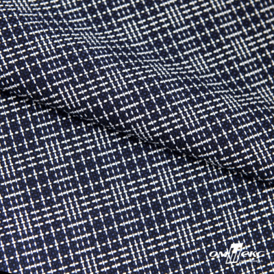 Ткань костюмная "Гарсия" 80% P, 18% R, 2% S, 335 г/м2, шир.150 см, Цвет т.синий  - купить в Новочебоксарске. Цена 676.50 руб.