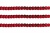 Пайетки "ОмТекс" на нитях, SILVER-BASE, 6 мм С / упак.73+/-1м, цв. 3 - красный - купить в Новочебоксарске. Цена: 468.37 руб.