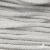 Шнур плетеный d-6 мм круглый, 70% хлопок 30% полиэстер, уп.90+/-1 м, цв.1076-белый - купить в Новочебоксарске. Цена: 594 руб.