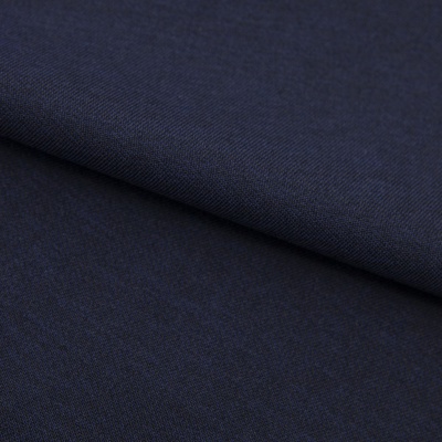 Ткань костюмная 26150 2009, 214 гр/м2, шир.150см, цвет т.синий - купить в Новочебоксарске. Цена 358.58 руб.