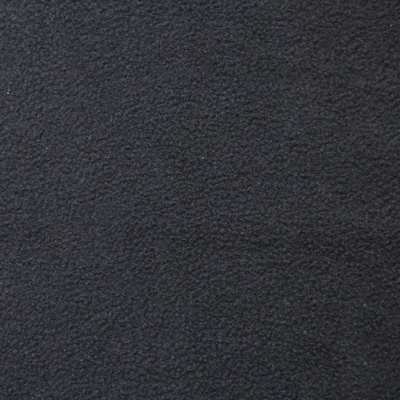 Флис DTY, 130 г/м2, шир. 150 см, цвет чёрный - купить в Новочебоксарске. Цена 694.22 руб.
