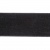 Лента бархатная нейлон, шир.25 мм, (упак. 45,7м), цв.03-черный - купить в Новочебоксарске. Цена: 809.01 руб.