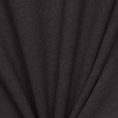 Костюмная ткань с вискозой "Палермо", 255 гр/м2, шир.150см, цвет т.серый - купить в Новочебоксарске. Цена 584.23 руб.