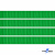 Репсовая лента 019, шир. 6 мм/уп. 50+/-1 м, цвет зелёный - купить в Новочебоксарске. Цена: 87.54 руб.