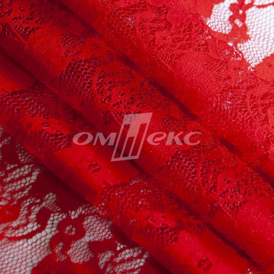 Кружевное полотно стрейч 15A61/RED, 100 гр/м2, шир.150см - купить в Новочебоксарске. Цена 1 597.08 руб.