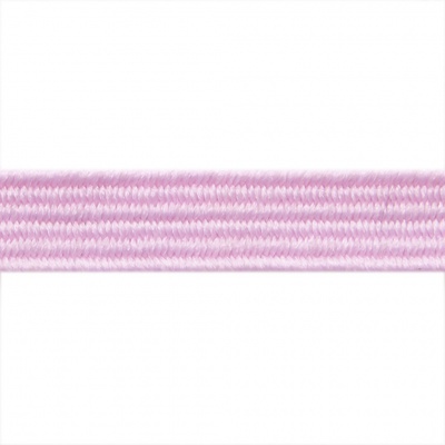Резиновые нити с текстильным покрытием, шир. 6 мм ( упак.30 м/уп), цв.- 80-розовый - купить в Новочебоксарске. Цена: 155.22 руб.