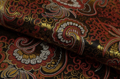 Ткань костюмная жаккард, 135 гр/м2, шир.150см, цвет бордо№6 - купить в Новочебоксарске. Цена 441.95 руб.