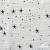 Ткань Муслин принт, 100% хлопок, 125 гр/м2, шир. 140 см, #2308 цв. 9 белый морская звезда - купить в Новочебоксарске. Цена 413.11 руб.